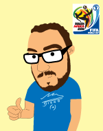 In the animated comedy series Lunki and Sika - Sika is wearing a Argentina coach Maradona T-shirt from the World Cup in South Africa 2010